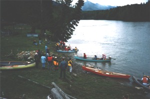 Dunster Canoe Race